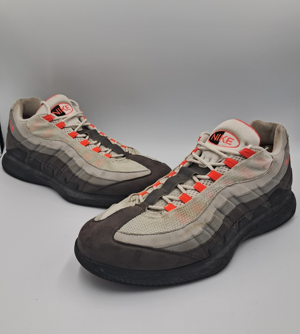 Size 12.5 - Nike Court Zoom Vapor X Air Max 95 'Solar Red' - DB6064 100